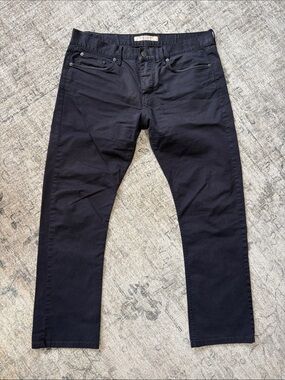 Burberry Men's Navy Slim Straight Jeans